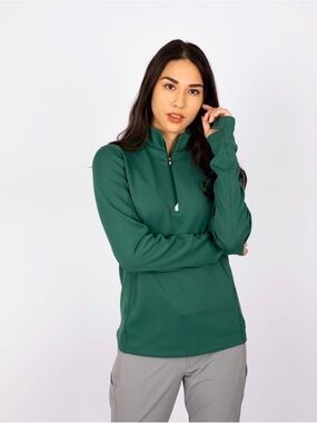 Cutter & Buck Ladies Quarter-Zip Pullover